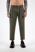 Olive Drip Pants